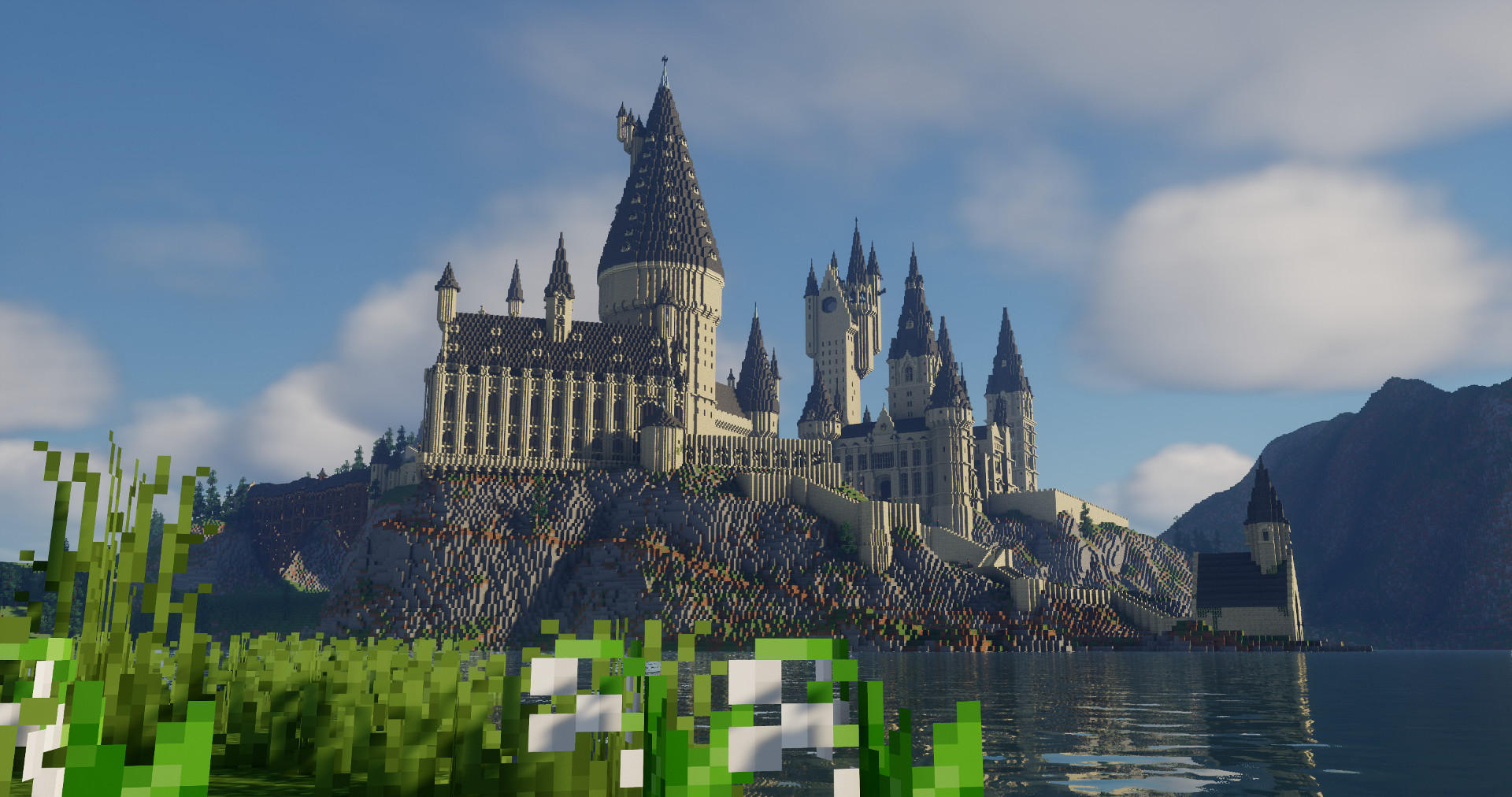 Minecraft Hogwarts Castle